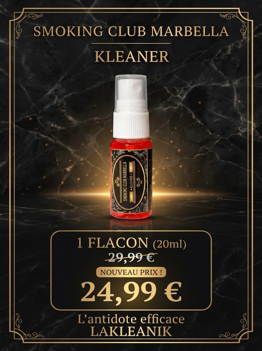 L'Antidote - Kleaner Officiel (Smoking Club Marbella)