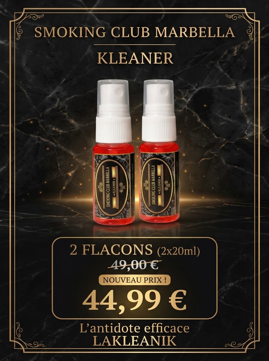 L'Antidote - Kleaner Officiel (Smoking Club Marbella)