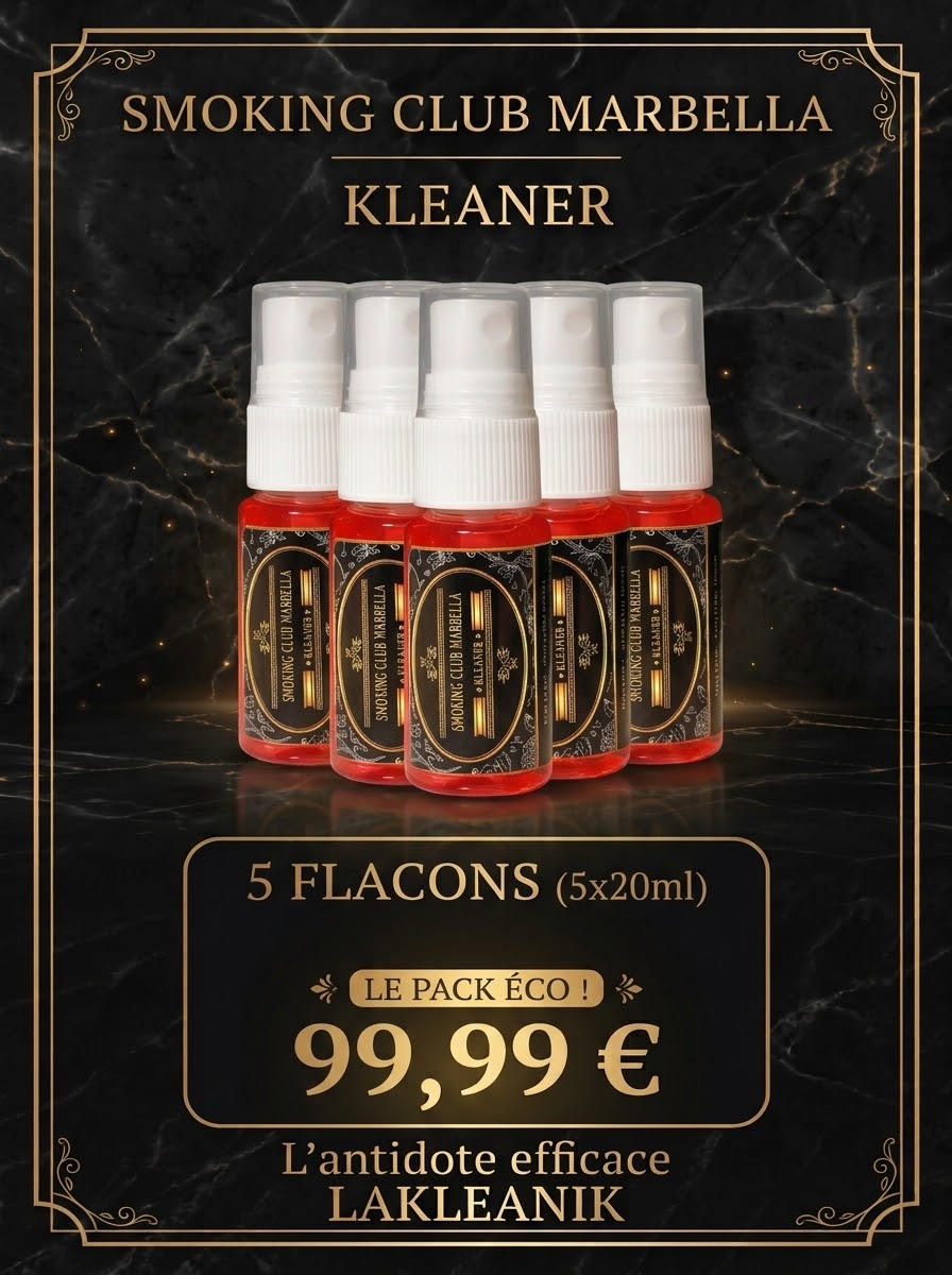L'Antidote - Kleaner Officiel (Smoking Club Marbella)