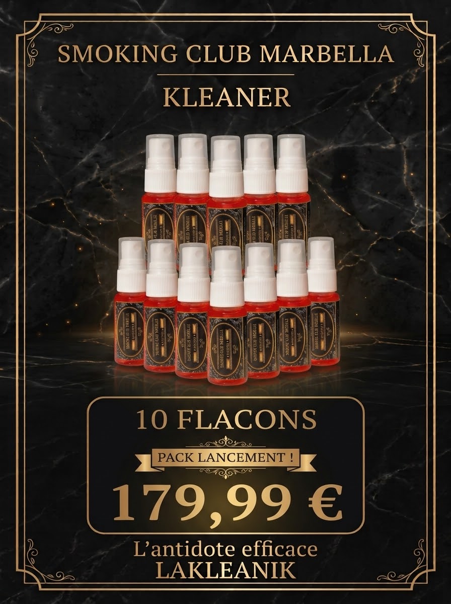 L'Antidote - Kleaner Officiel (Smoking Club Marbella)