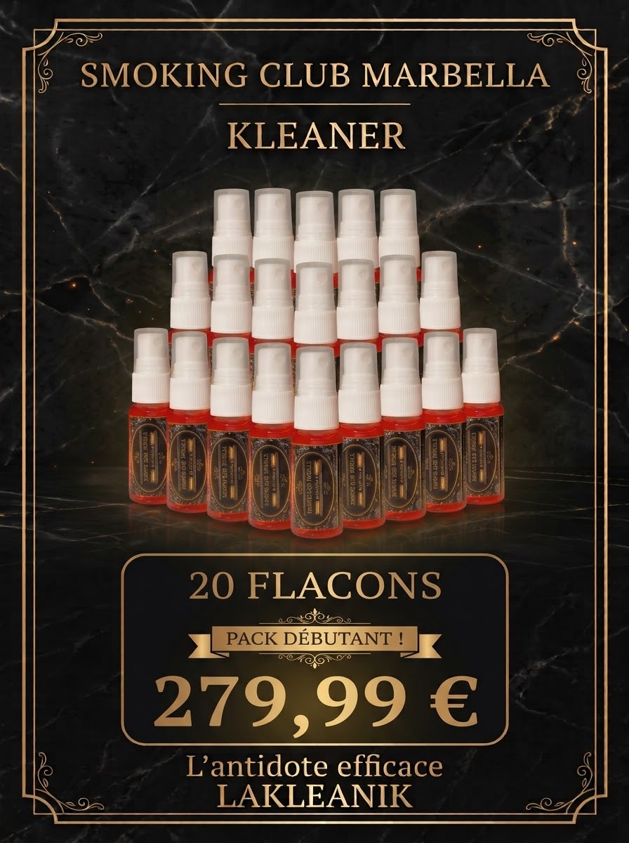 L'Antidote - Kleaner Officiel (Smoking Club Marbella)