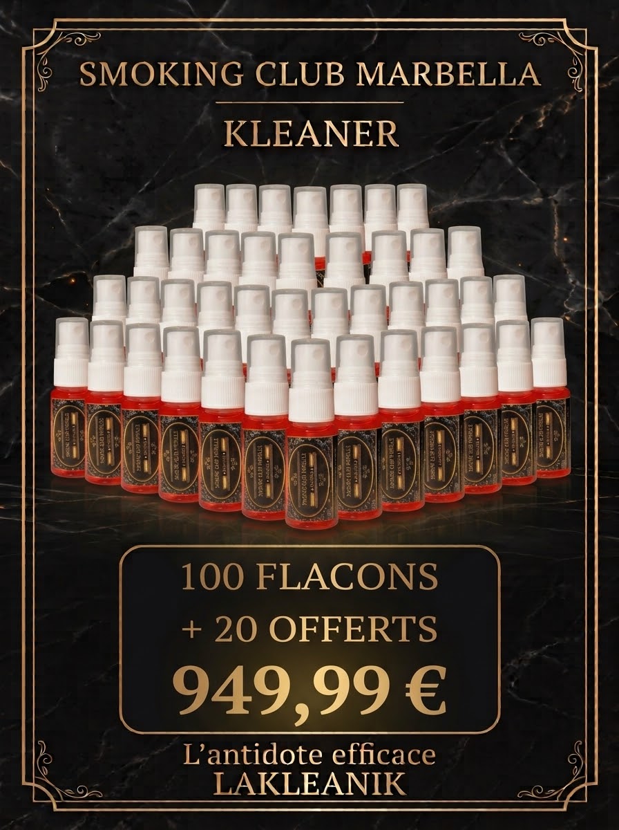 L'Antidote - Kleaner Officiel (Smoking Club Marbella)